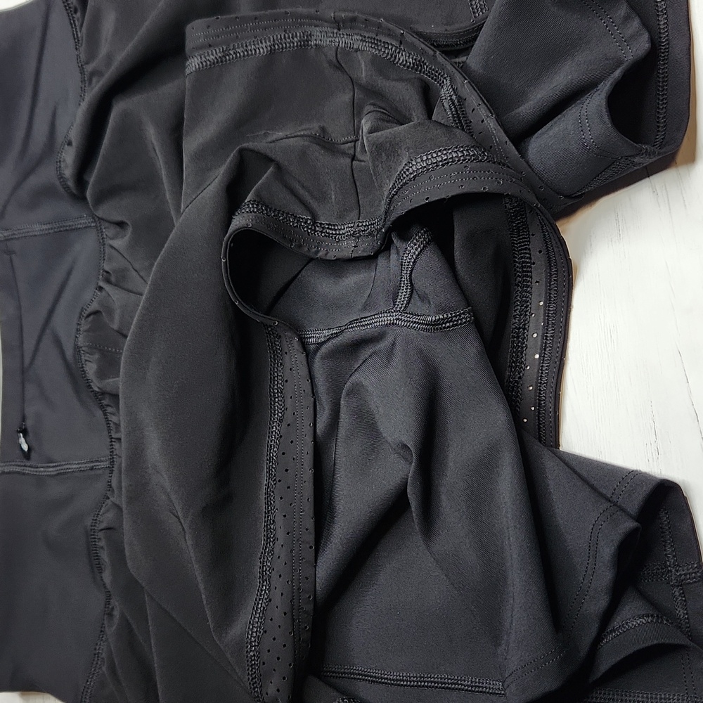 Spanx Lined Performance Shorts, Large, Black. - image 8